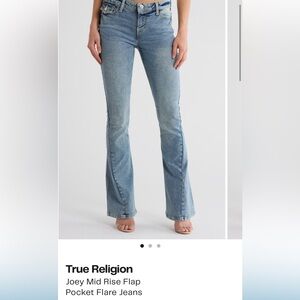 Women’s True Religion flare jeans